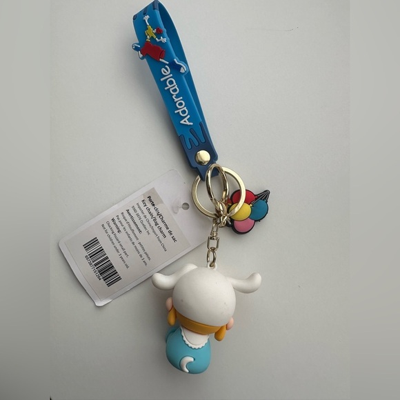 Nwt Baby  Cinnamoroll Key Chain - Picture 4 of 4